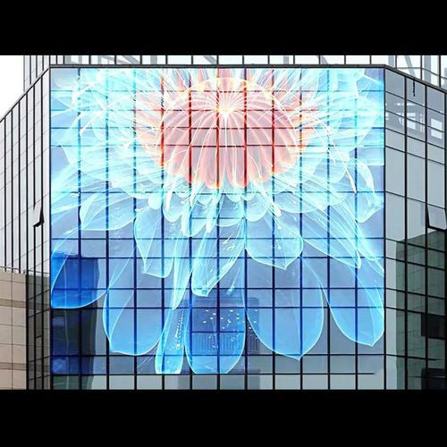 P3.97-7.81 Affichage mural vidéo LED Location Transparent pleine couleur