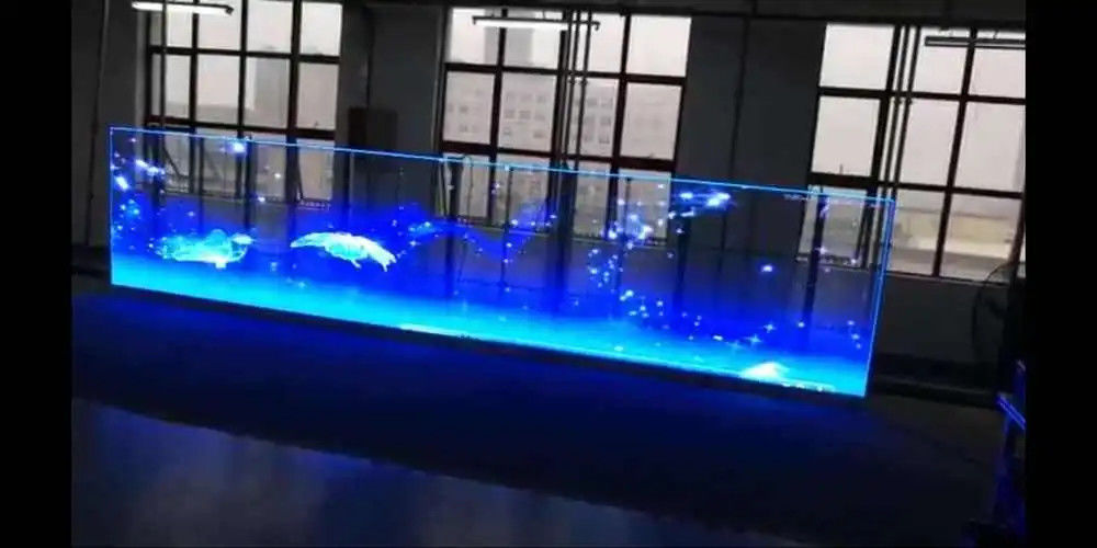 P3.97-7.81 Affichage mural vidéo LED Location Transparent pleine couleur