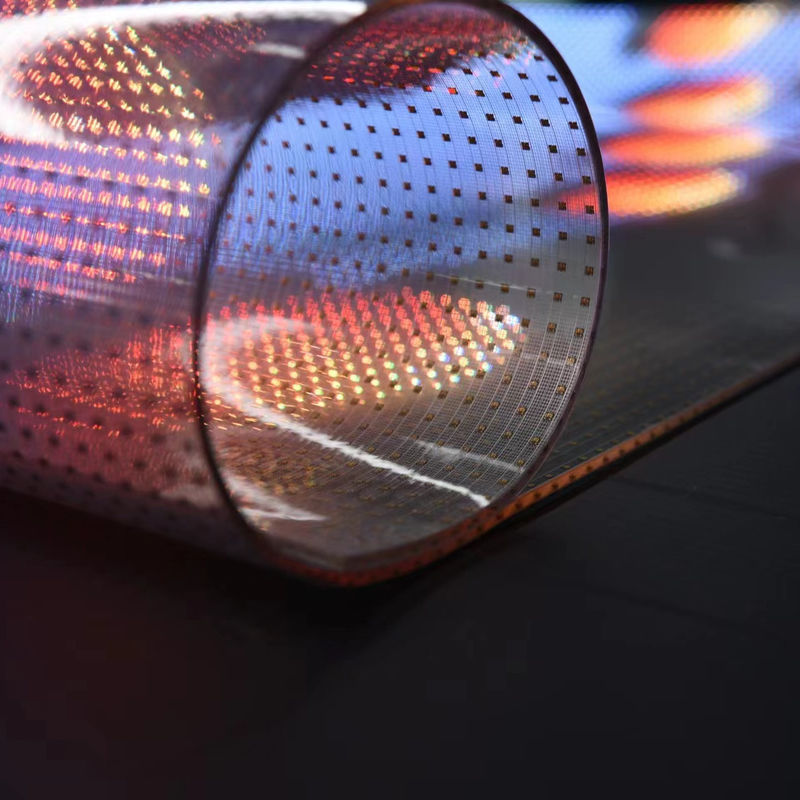 Écran LED transparent à l' eau à l' intérieur