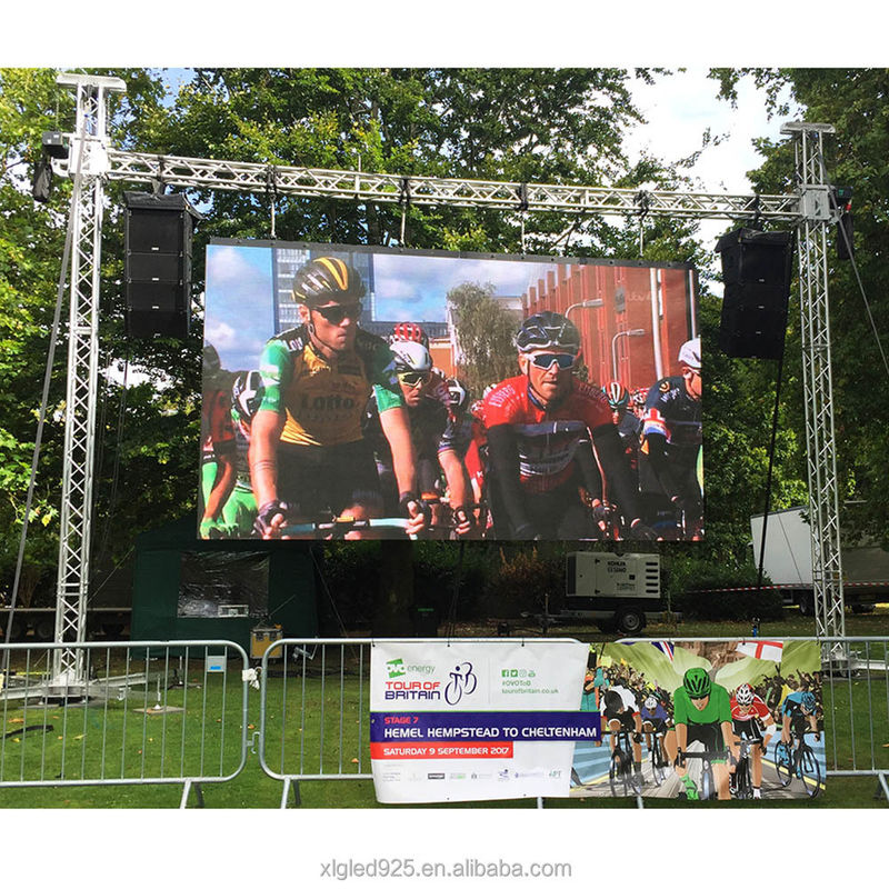Affichage à LED de location de scène extérieure P2.97mm IP65 imperméable à l'eau 5000cd/m2
