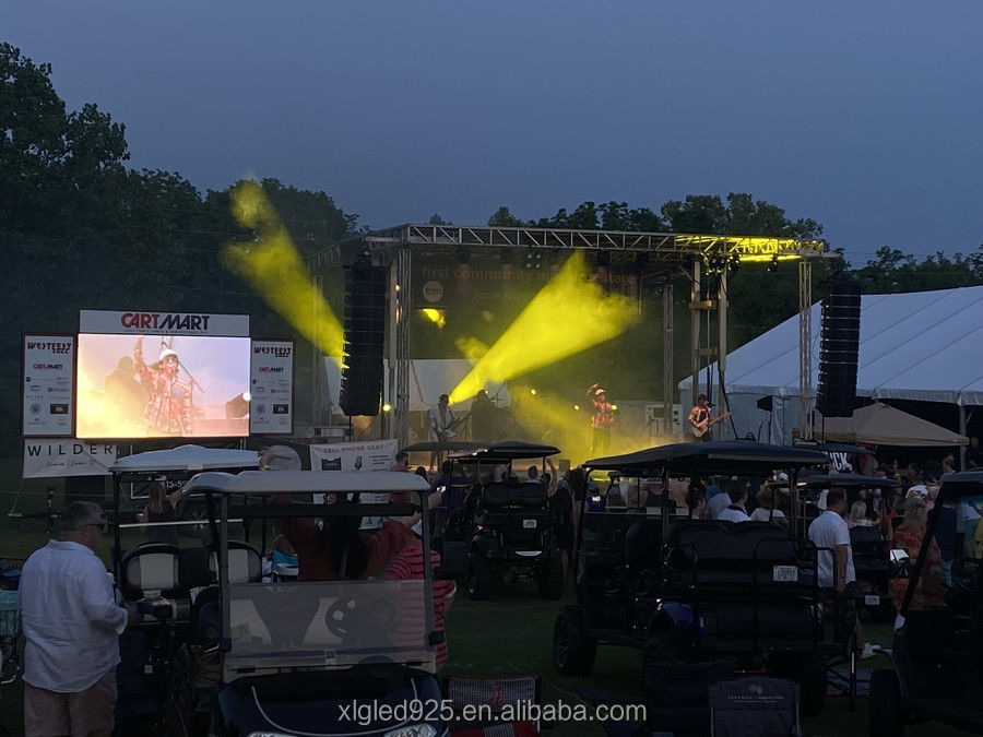 P2.604mm LED Wall On Hire Taux de rafraîchissement 3840HZ Pour la représentation sur scène