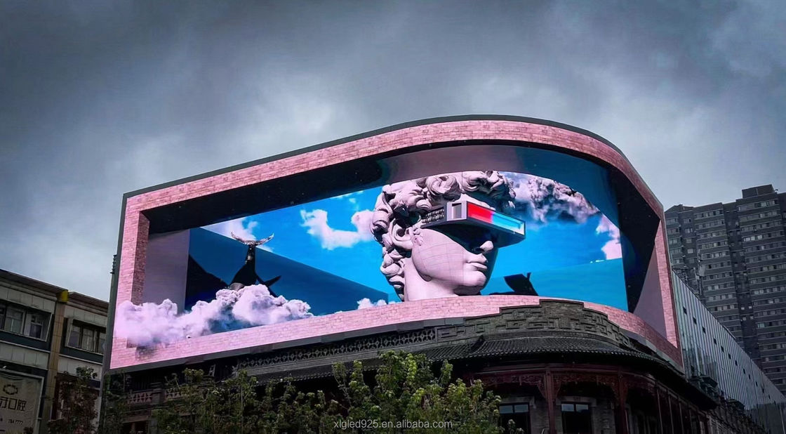 ISO9001 Écrans LED extérieurs 3D Multicolore P4.81 Pour la publicité