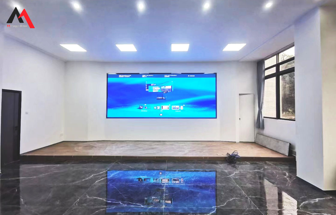 Écran d'affichage LED intérieur RVB fixe SMD1212 pour centre commercial