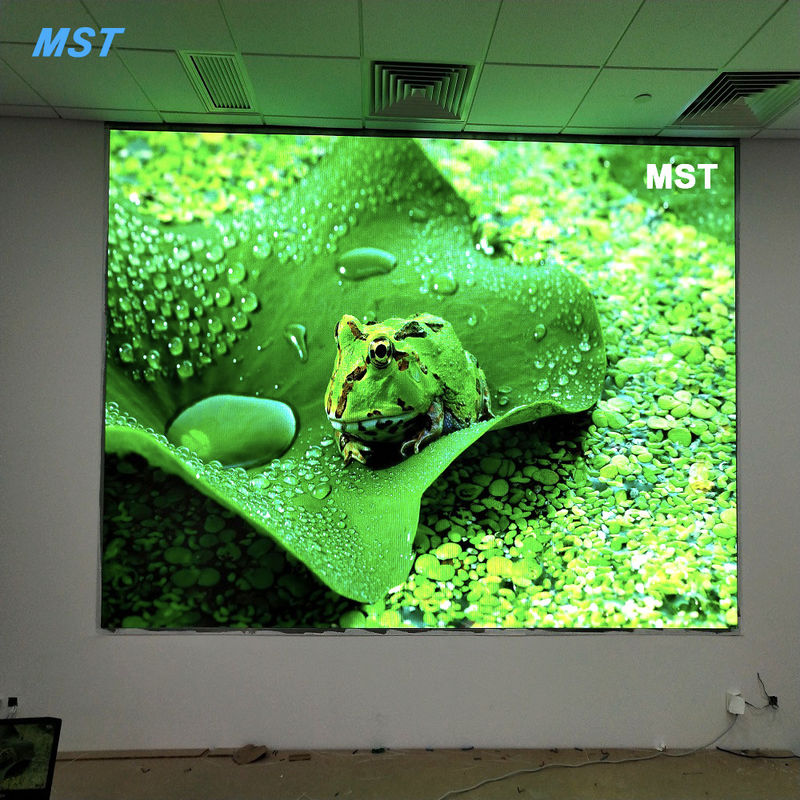 Écran d'affichage LED intérieur RVB fixe SMD1212 pour centre commercial