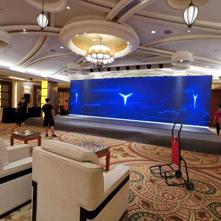 160x80 mur vidéo durable intérieur, écran d' affichage LED pour la publicité intérieure