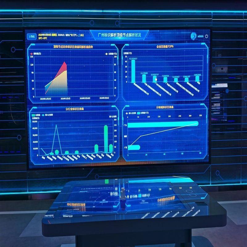 160x80 mur vidéo durable intérieur, écran d' affichage LED pour la publicité intérieure