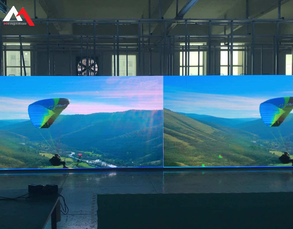 160x80 mur vidéo durable intérieur, écran d' affichage LED pour la publicité intérieure