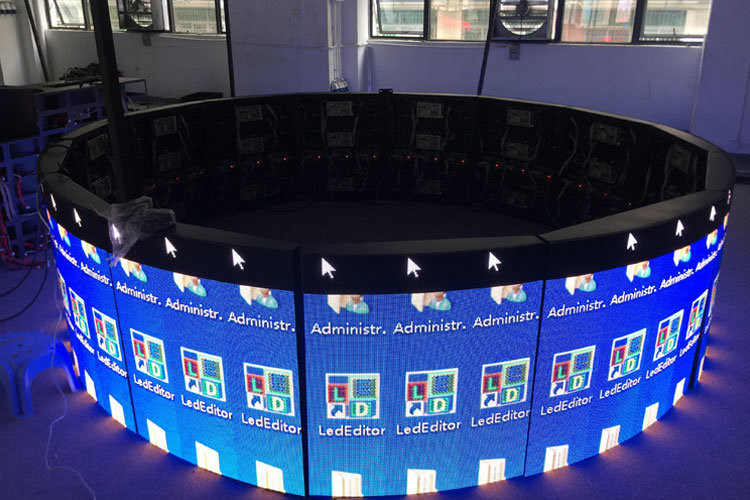 Écran de production virtuel à LED SMD1921 Multiscène 3840HZ pleine couleur