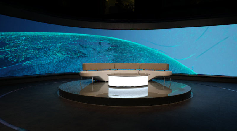 3840Hz IP65 Technologie d' écran innovante, mur vidéo LED multicolore flexible