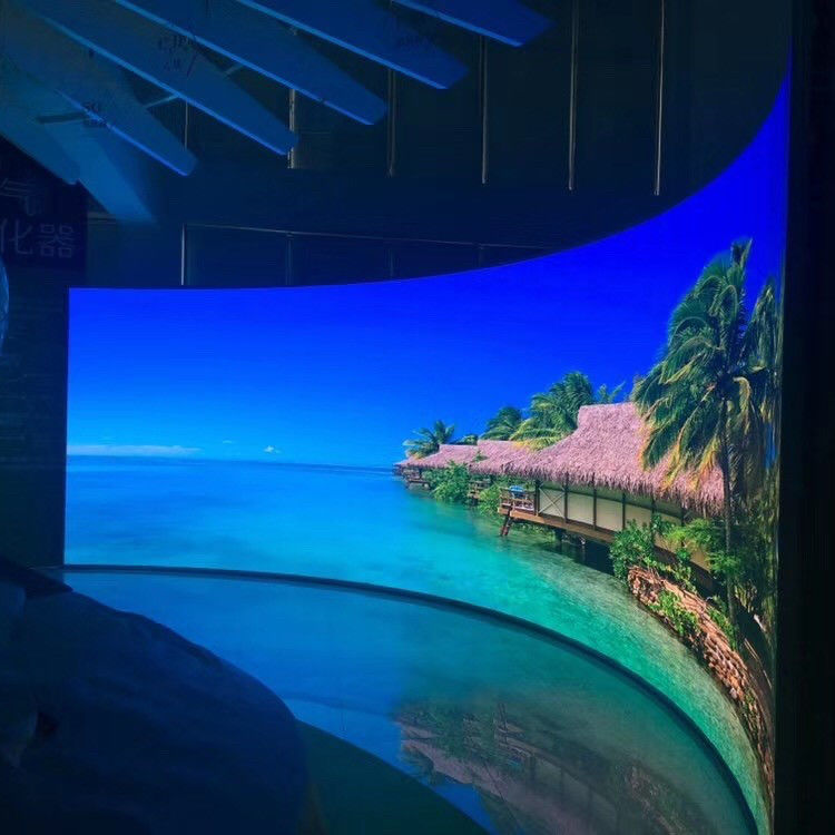 Affichage LED RGB HD pour événement de scène Multicolore flexible pour concert