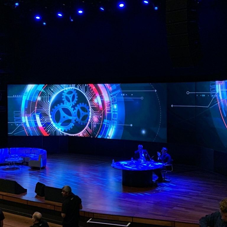 Affichage LED RGB HD pour événement de scène Multicolore flexible pour concert