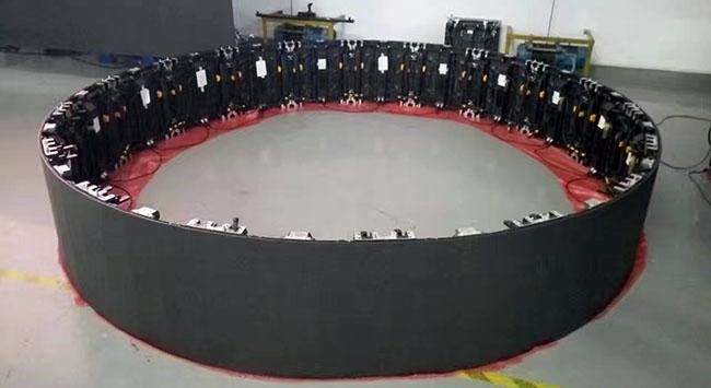 SMD Écrans LED pour concerts intérieurs P4.81 Grands couleurs complètes Flexibles