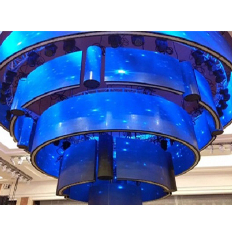 SMD Écrans LED pour concerts intérieurs P4.81 Grands couleurs complètes Flexibles