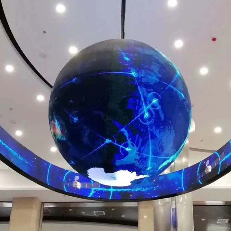Affichage à LED flexible léger Paroi de l'écran Multicolore 2 mm Pixel Pitch